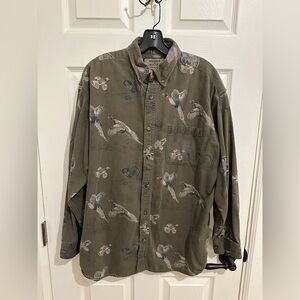 Pheasant/Turkey button down shirt